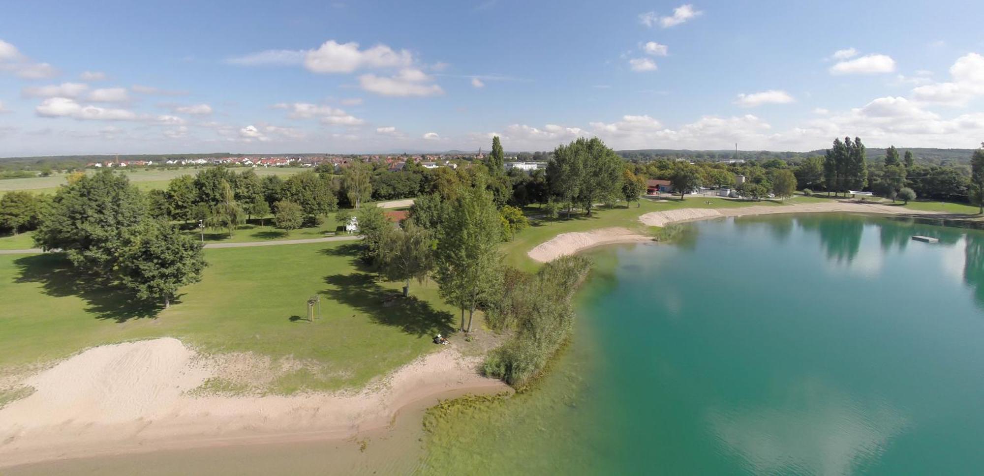 Hotel Am Hardtsee Ubstadt-Weiher Exterior foto